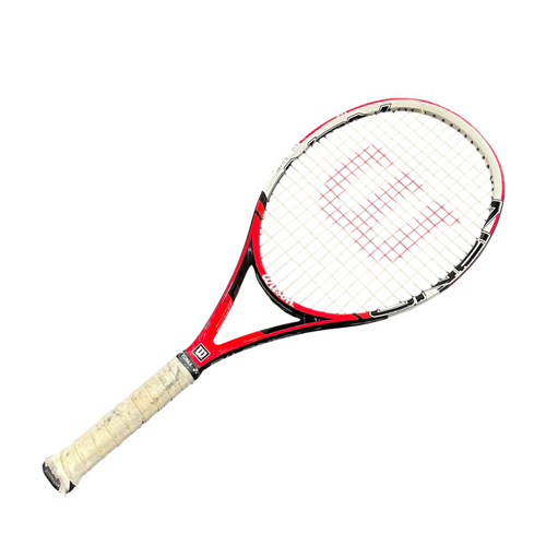 Vist Large View of Product Image Which is Used Wilson NANO 110 Adult Tennis Racquet None 4 1/2"