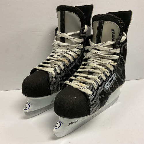 Vist Large View of Product Image Which is Used Bauer SUPREME SILVER COMP Senior Hockey Skate Senior 6