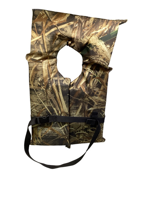 Vist Large View of Product Image Which is Used Adult PFD Camouflage M/L