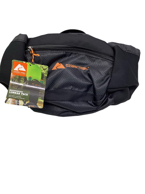 Vist Large View of Product Image Which is Used Ozark Trail LUMBAR PACK Other Climbing Gear Black