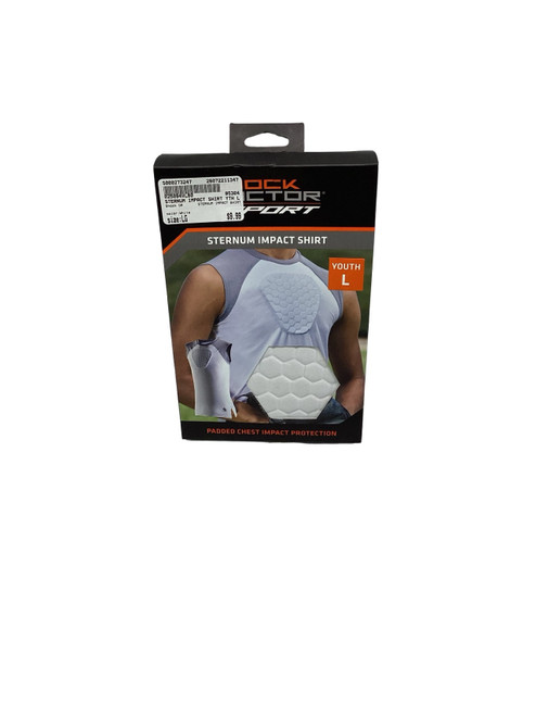 Vist Large View of Product Image Which is Used Shock DR STERNUM IMPACT SHIRT Other Clothing White LG
