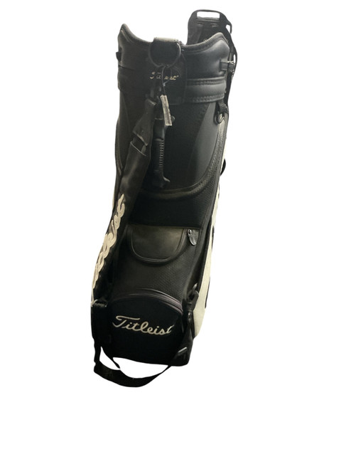 Vist Large View of Product Image Which is Used Titleist CART BAG Mens Cart Bag Black