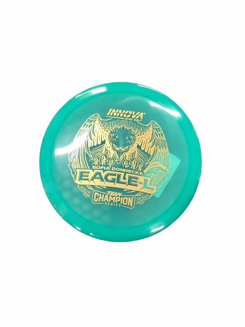 Vist Large View of Product Image Which is Used Innova EAGLE L SOPHIA DENNECKE Disc Golf Driver Green