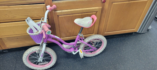 Vist Large View of Product Image Which is Used Royal Baby STAR GIRL 14 Cruiser Bike Girls Pink 14"