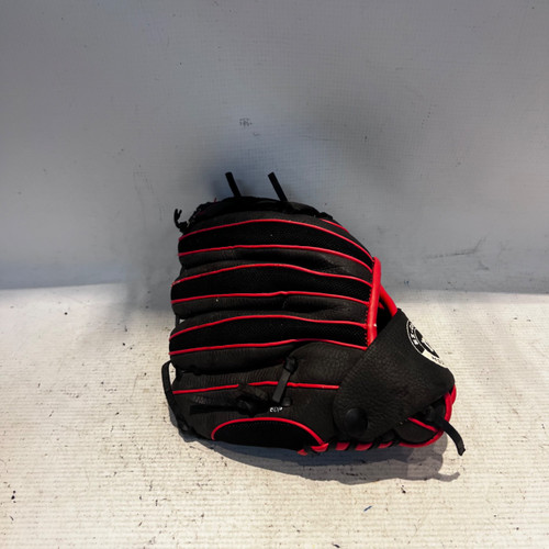 Vist Large View of Product Image Which is Used Wilson A200 EASY CATCH TBALL BB/SB Glove RH Throw Black 10"