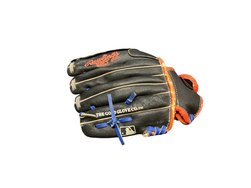 Vist Large View of Product Image Which is Used Rawlings SC100JD BB/SB Glove T-ball Black 10"