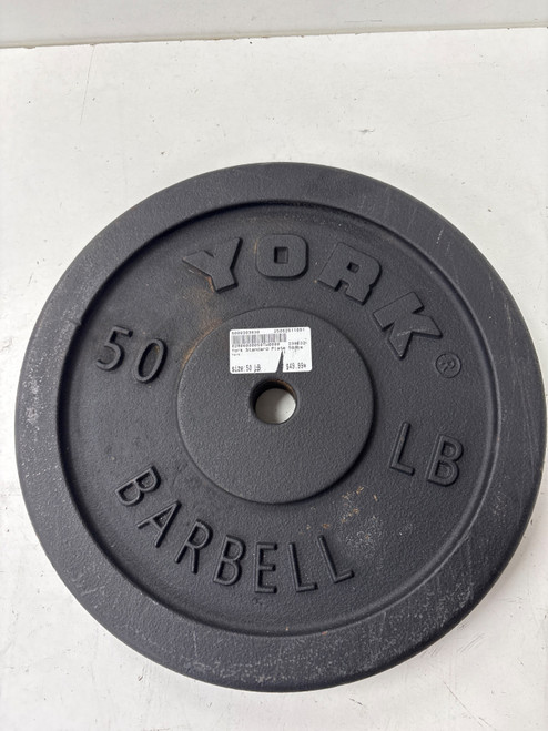 Vist Large View of Product Image Which is Used York Standard Plate (Each) 50 lb
