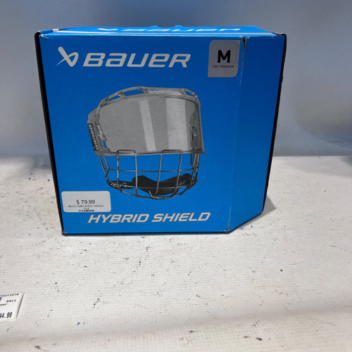 Vist Large View of Product Image Which is Used Bauer Hockey Full Visor MD