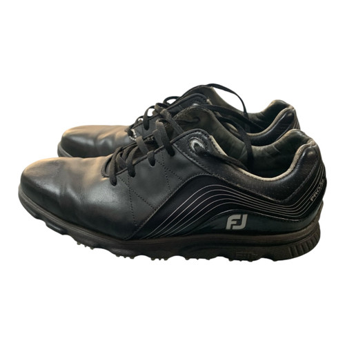 Vist Large View of Product Image Which is Used Foot Joy Mens Golf Shoes Black Senior 8
