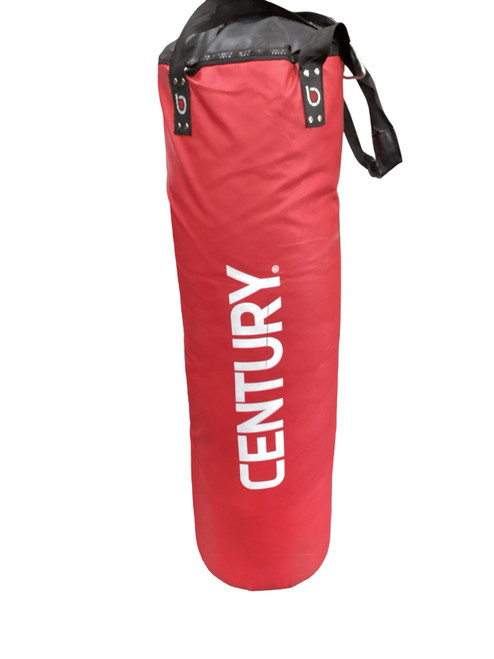 Vist Large View of Product Image Which is Used Century BRAVE 100LB HEAVY BAG Boxing Heavy Bag Red 100 lb