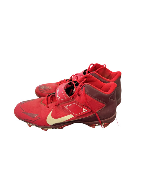 Vist Large View of Product Image Which is Used Nike TROUTH BB/SB Cleats Red Senior 16