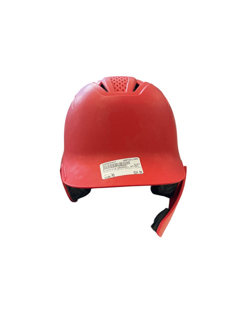 Vist Large View of Product Image Which is Used Evoshield EVOSHIELD BASEBALL HELMET Batting Helmet No Mask Red MD