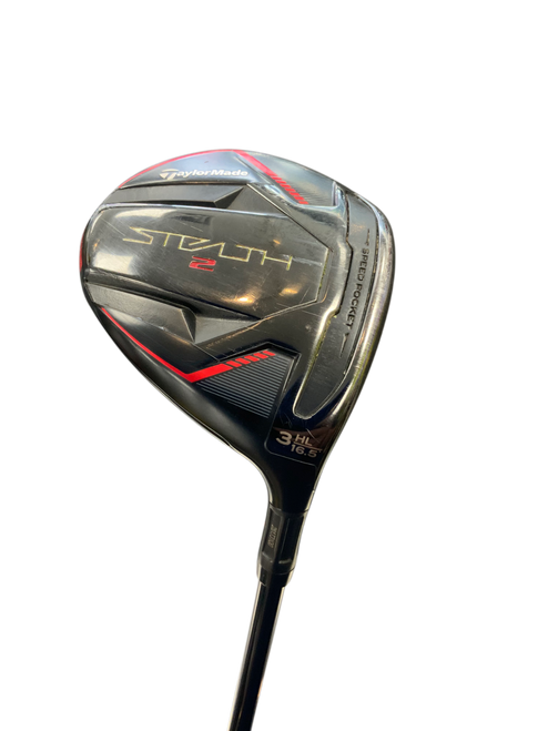Vist Large View of Product Image Which is Used Taylormade STEALTH 2 Mens Fairway Wood RH 3 Wood