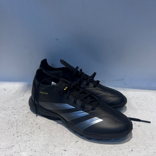 Vist Large View of Product Image Which is Used Adidas Soccer Indoor Shoes Black Senior 7.5