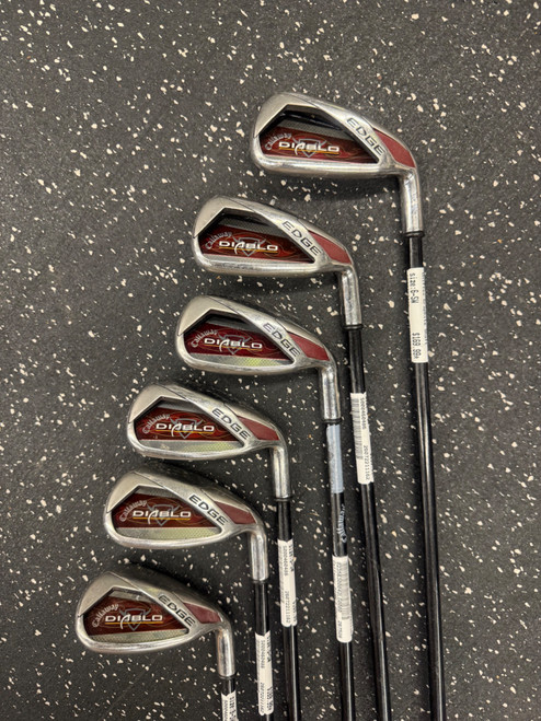 Vist Large View of Product Image Which is Used Callaway DIABLO EDGE Mens Iron Set RH 6I-SW