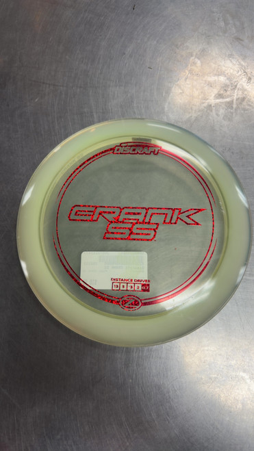 Vist Large View of Product Image Which is Used Discraft CRANK SS Disc Golf Driver Pearl