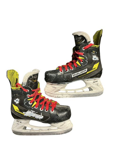 Vist Large View of Product Image Which is Used Bauer SUPREME M4 JR SKATE Junior Hockey Skate Junior 02