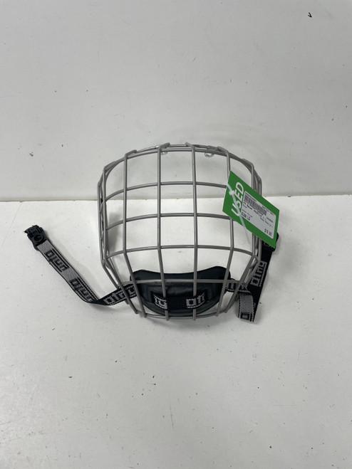 Vist Large View of Product Image Which is Used Bauer PROFILE I Hockey Wire Mask Silver LG