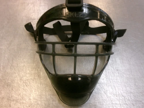 Vist Large View of Product Image Which is Used SKLZ FIELDERS MASK BB/SB Fielders Mask Black MD