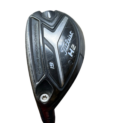 Vist Large View of Product Image Which is Used Titleist 818 H2 Mens Hybrid Club LH 3 Hybrid LEFT HANDED