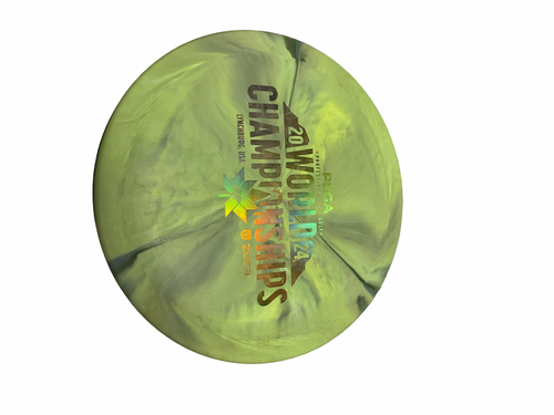 Vist Large View of Product Image Which is Used Discraft 2024 WORLD CHAMPIONSHIP Disc Golf Driver Green