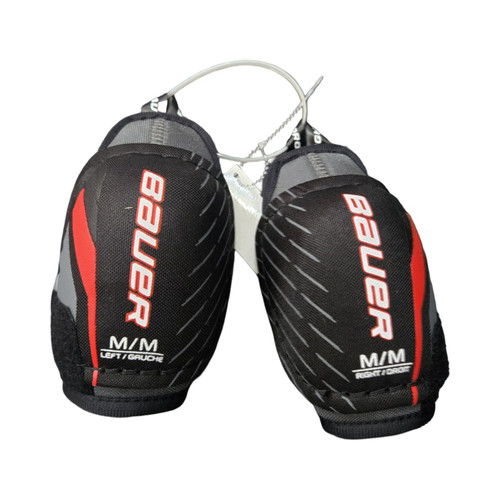 Vist Large View of Product Image Which is Used Bauer LIL SPORT ELBOW PADS YTH M Youth Elbow Pads MD