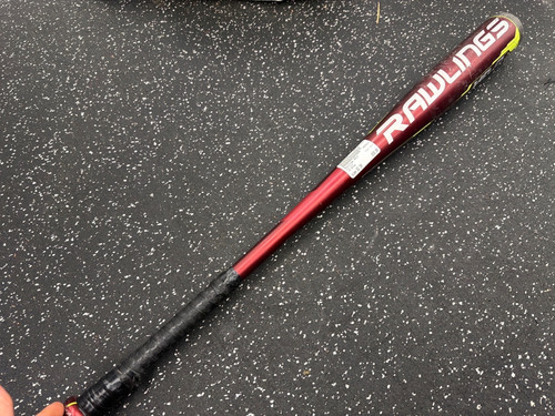 Vist Large View of Product Image Which is Used Rawlings VELO BB/SB High School -3 Bat 32"