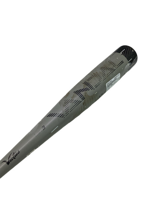 Vist Large View of Product Image Which is Used Victus VANDAL LEV3 BB/SB USSSA 2 3/4 Bat Grey 30"