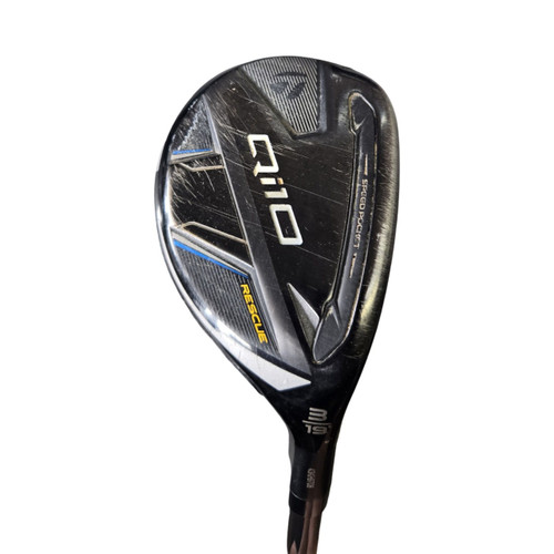 Vist Large View of Product Image Which is Used Taylormade QI10 RESCUE 3 HYB Mens Hybrid Club RH 3 Hybrid