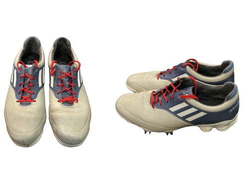 Vist Large View of Product Image Which is Used Adidas ADIZERO Mens Golf Shoes Grey Senior 8.5