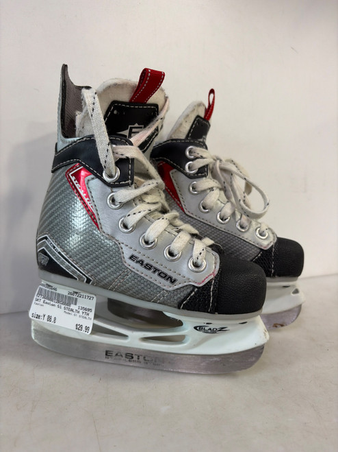 Vist Large View of Product Image Which is Used Easton S1 STEALTH Youth Hockey Skate Youth 08.0