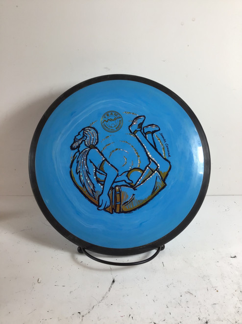 Vist Large View of Product Image Which is Used MVP NEUTRON VOLT Disc Golf Driver Royal Blue 176g