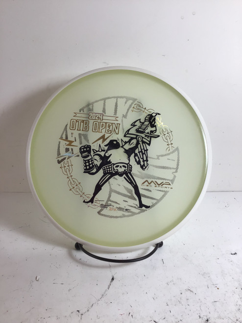 Vist Large View of Product Image Which is Used MVP ECLIPSE WATT Disc Golf Putter White 174g