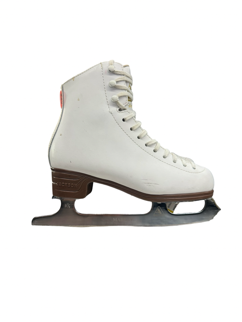 Vist Large View of Product Image Which is Used Jackson ARTISTE Girls Figure Skate White Junior 03