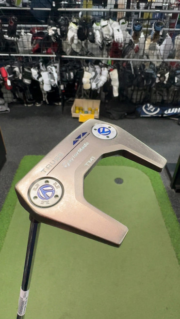 Vist Large View of Product Image Which is Used Taylormade TRUSS TMI Mens Putter LH