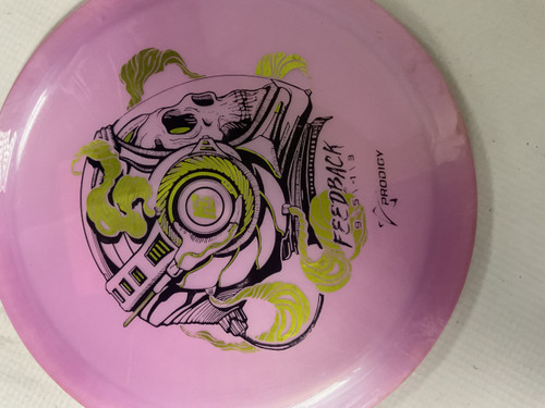 Vist Large View of Product Image Which is Used Prodigy FEEDBACK Disc Golf Driver Pink
