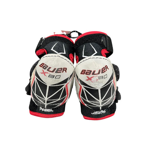Vist Large View of Product Image Which is Used Bauer X 80 Youth Elbow Pads SM
