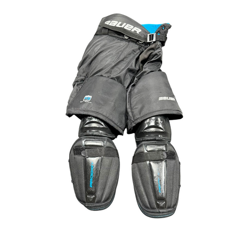 Vist Large View of Product Image Which is Used Bauer PRODIGY COMBINATION PANTS Youth Pant Black LG