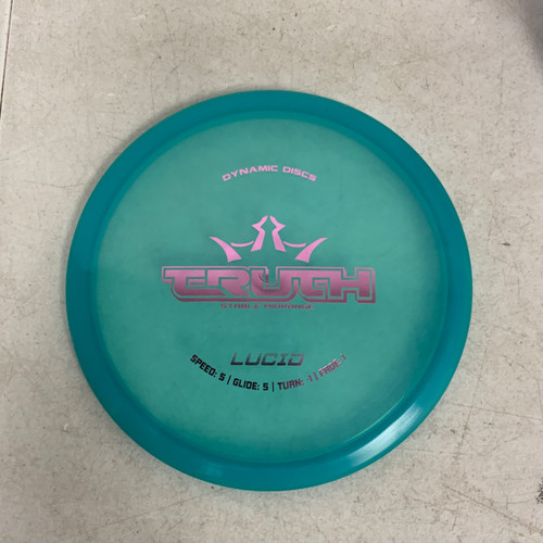 Vist Large View of Product Image Which is Used Dynamic Discs LUCID TRUTH Disc Golf Mid Range Royal Blue 172g