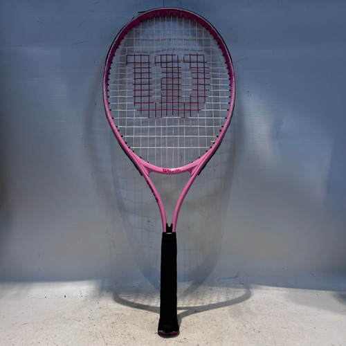 Vist Large View of Product Image Which is Used Wilson BURN Womens Tennis Racquet Pink Unknown