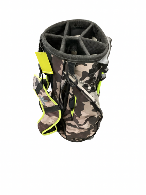 Vist Large View of Product Image Which is Used Top Flite 6 WAY STAND Mens Stand Bag Black