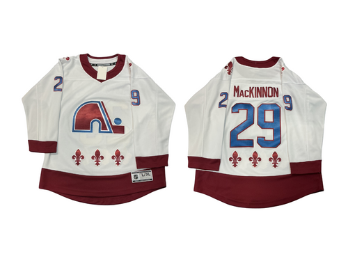 Vist Large View of Product Image Which is Used AVALANCHE MACKINNON YOUTH JERSEY L.S. Spirit Y LG