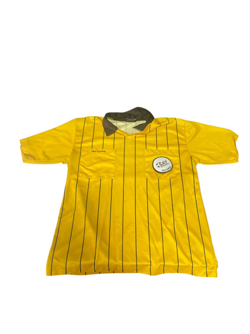 Vist Large View of Product Image Which is Used REF SHIRT SMALL Soccer Top Adt Yellow SM