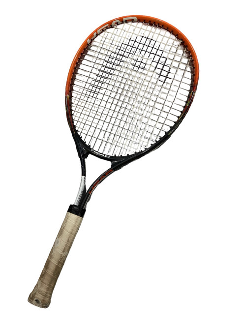 Vist Large View of Product Image Which is Used Head RADICAL 25 Adult Tennis Racquet Black 4 1/2"