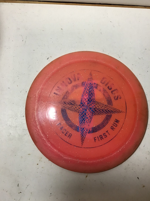 Vist Large View of Product Image Which is Used Innova CHAMPION RACER Disc Golf Driver Pink 175g