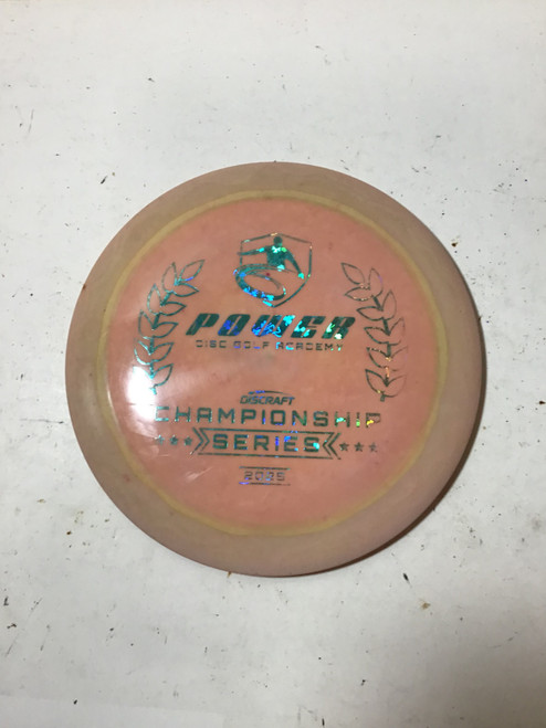 Vist Large View of Product Image Which is Used Discraft ESP NUKE Disc Golf Driver Orange 177g
