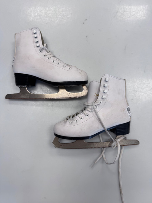 Vist Large View of Product Image Which is Used American Athletic FIGURE WomensFigure Skate White Senior 4