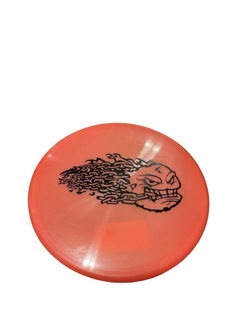 Vist Large View of Product Image Which is Used Discraft COMET Disc Golf Mid Range Orange