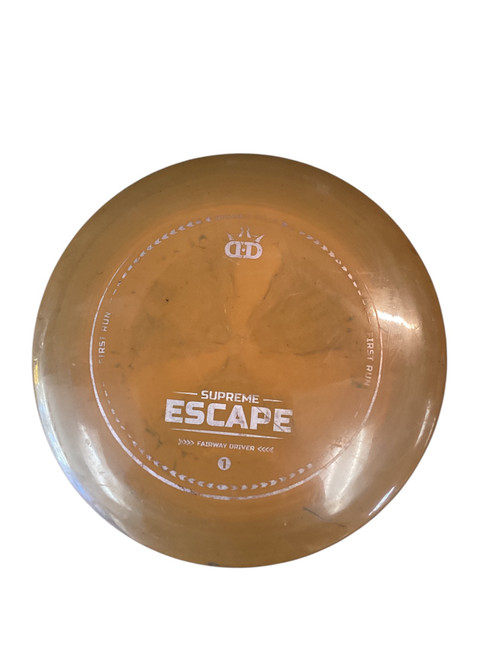 Vist Large View of Product Image Which is Used Dynamic Discs SUPREME ESCAPE FIRST RUN Disc Golf Driver Brown 173g