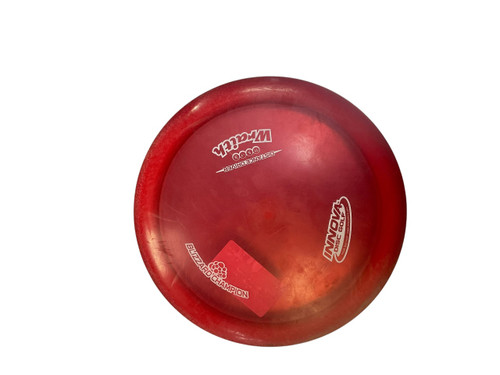 Vist Large View of Product Image Which is Used Innova BLIZZ CHAMP WRAITH Disc Golf Driver Red 150g